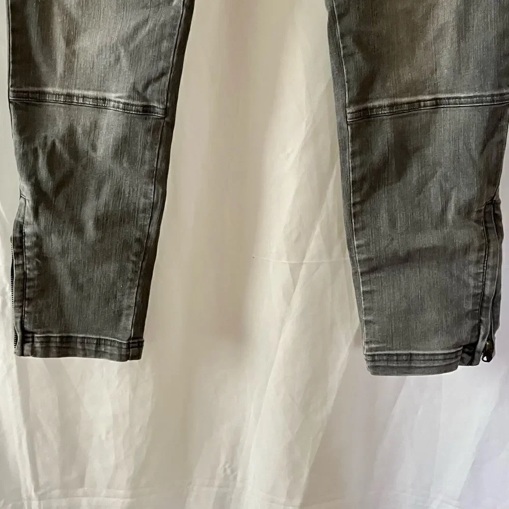 NY&C Low-Rise Jeggings in Gray Size 14